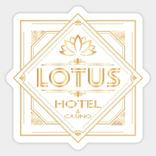 Lotus Hotel - Percy Jackson inspired design Sticker